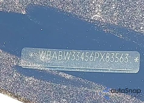 2006 BMW 325Ci from USA, damaged, VIN WBABW33456PX83563